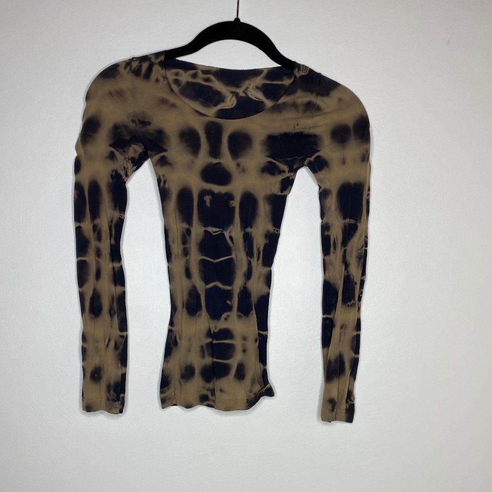 Tie Dye Nylon Dance Top